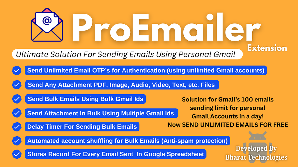 [Paid $4] Send Single/Bulk Email(s) Using Personal Single/Multiple ...