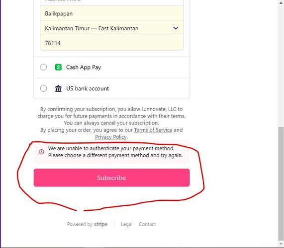 Payment method