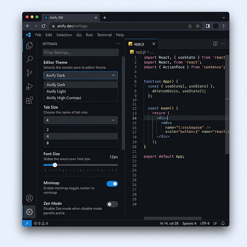 Workspace Settings