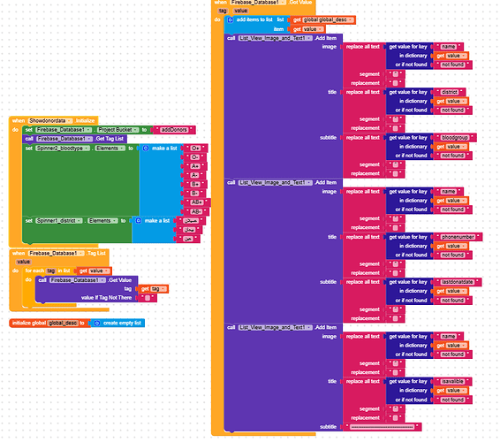 search and show screen