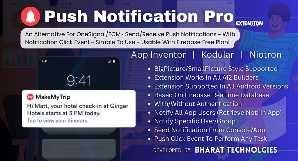 [Paid $3] 🔥 Push Notification Pro Extension (An Alternative For ...