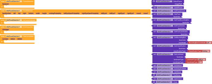 A visual programming interface with orange blocks defining variables and conditions and purple blocks performing actions like sending HTTP requests and manipulating data based on conditionals. (Captioned by AI)