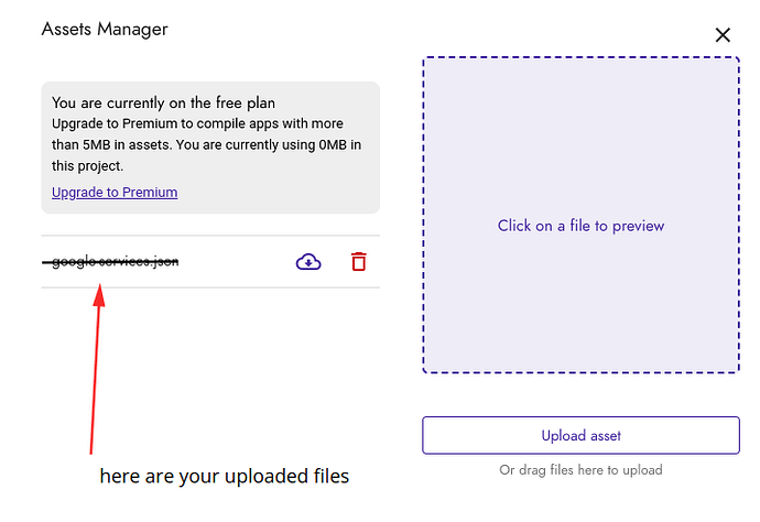 How do I upload files to my project? - Discuss - Kodular Community
