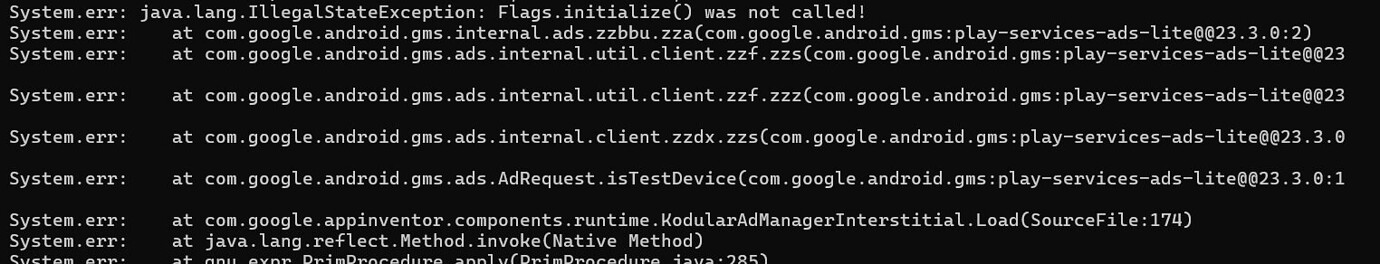 Bugs in New Update - Ad Manager - Discuss - Kodular Community