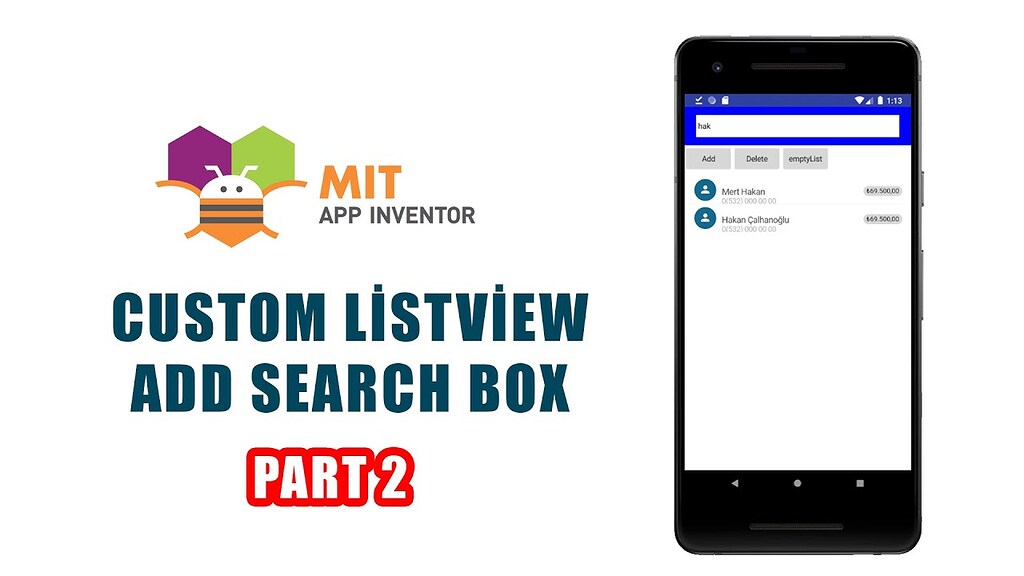 MIT App Inventor Custom Listview--- html & css - Open Source - Kodular ...