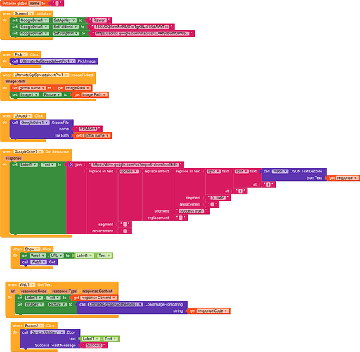 A Scratch programming script designed to simulate or process sensor data, including functions for converting analog values to percentages and mapping sensor values to specific ranges for button presses. (Captioned by AI)