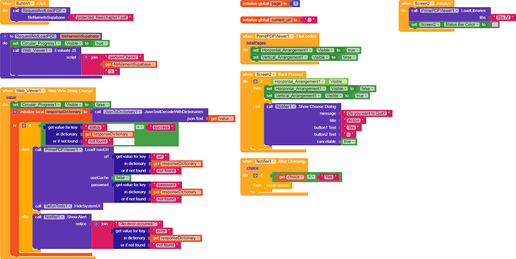 Help Reviewing Blocks for Play Integrity API & Supabase Integration ...