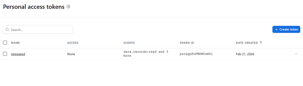 How to get airtable api key as old api key is no longer working ...