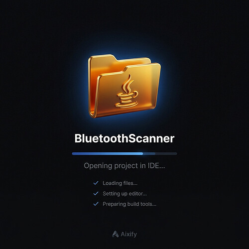Loading Project Overlay