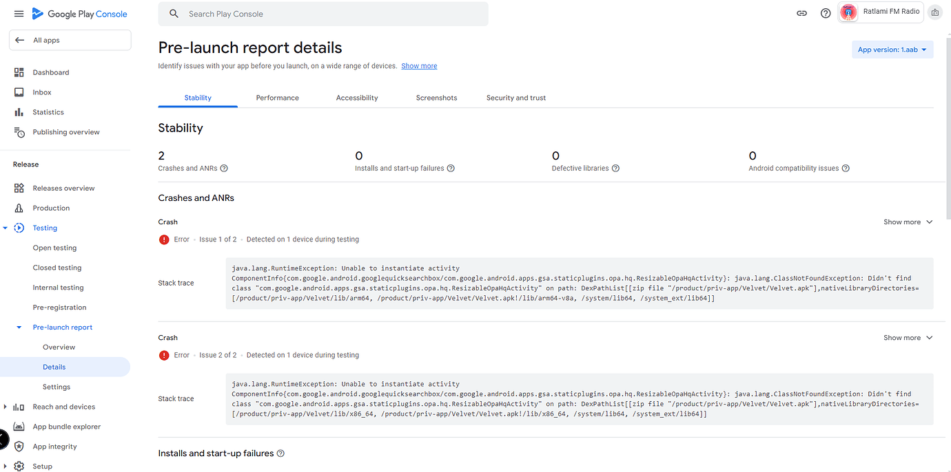 Google play console show error plz help - Discuss - Kodular Community