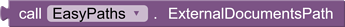 ExternalDocumentsPathBlock