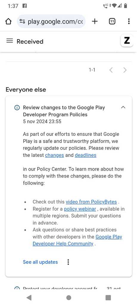 Help with this Play Console notification - Discuss - Kodular Community