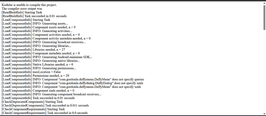 Error: Could not sign bundle - Discuss - Kodular Community