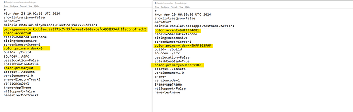 Error in theming color - Discuss - Kodular Community