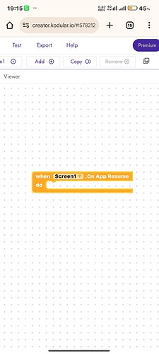 The image shows a Google Docs interface with a document containing a single line of text that includes the word 'Screen' and an orange rectangular element labeled 'Dr. App Resume.' (Captioned by AI)