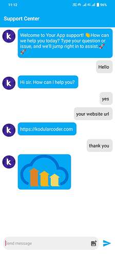 customer side screen