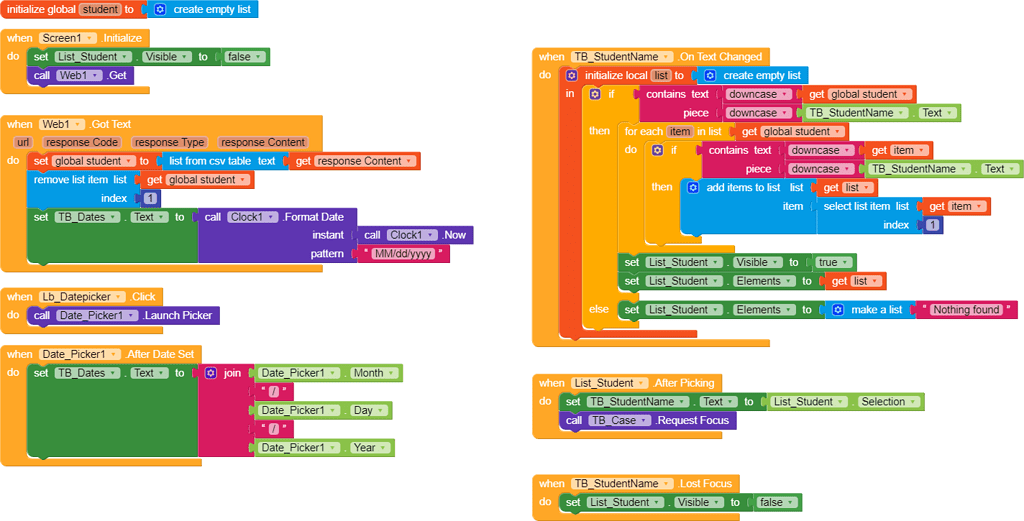 Problem using On Text Change - Discuss - Kodular Community