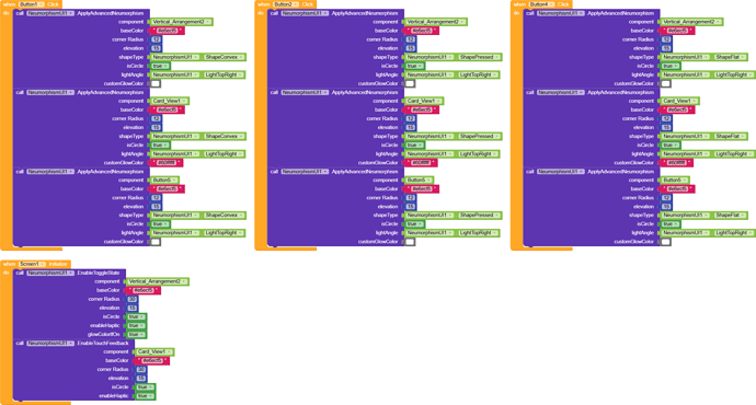 A visual programming interface showing multiple connected blocks organized into four sections labeled 'HTTP POST' with various commands and parameters for a code implementation. (Captioned by AI)