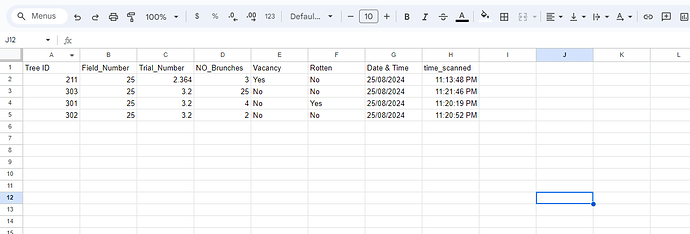 Database Update issue (Spreadsheet) - Discuss - Kodular Community
