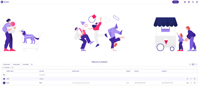 An illustrated interface depicts three different segments about dog care: a person walking a dog, two people playing with a dog using a frisbee, and a dog adoption scene under a vendor's tent, all within a webpage layout focused on dog activities and adoption. (Captioned by AI)