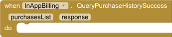 QueryPurchaseHistorySuccessBlock