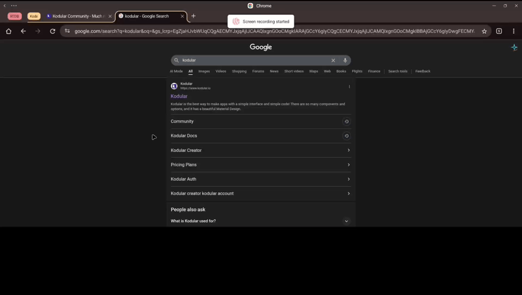 The link is redirecting back - Feedback - Kodular Community