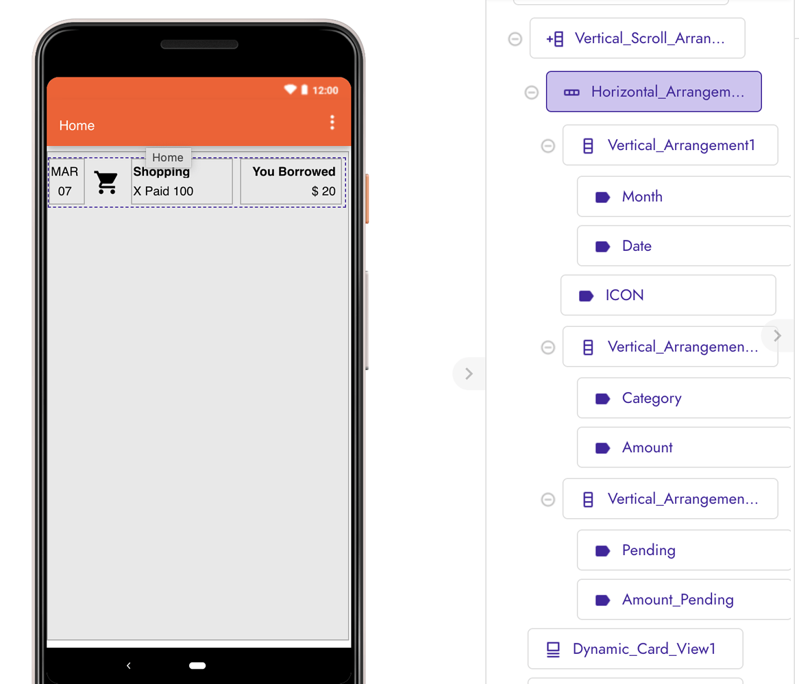How to add arrangements inside a dynamic cardview - Discuss - Kodular ...