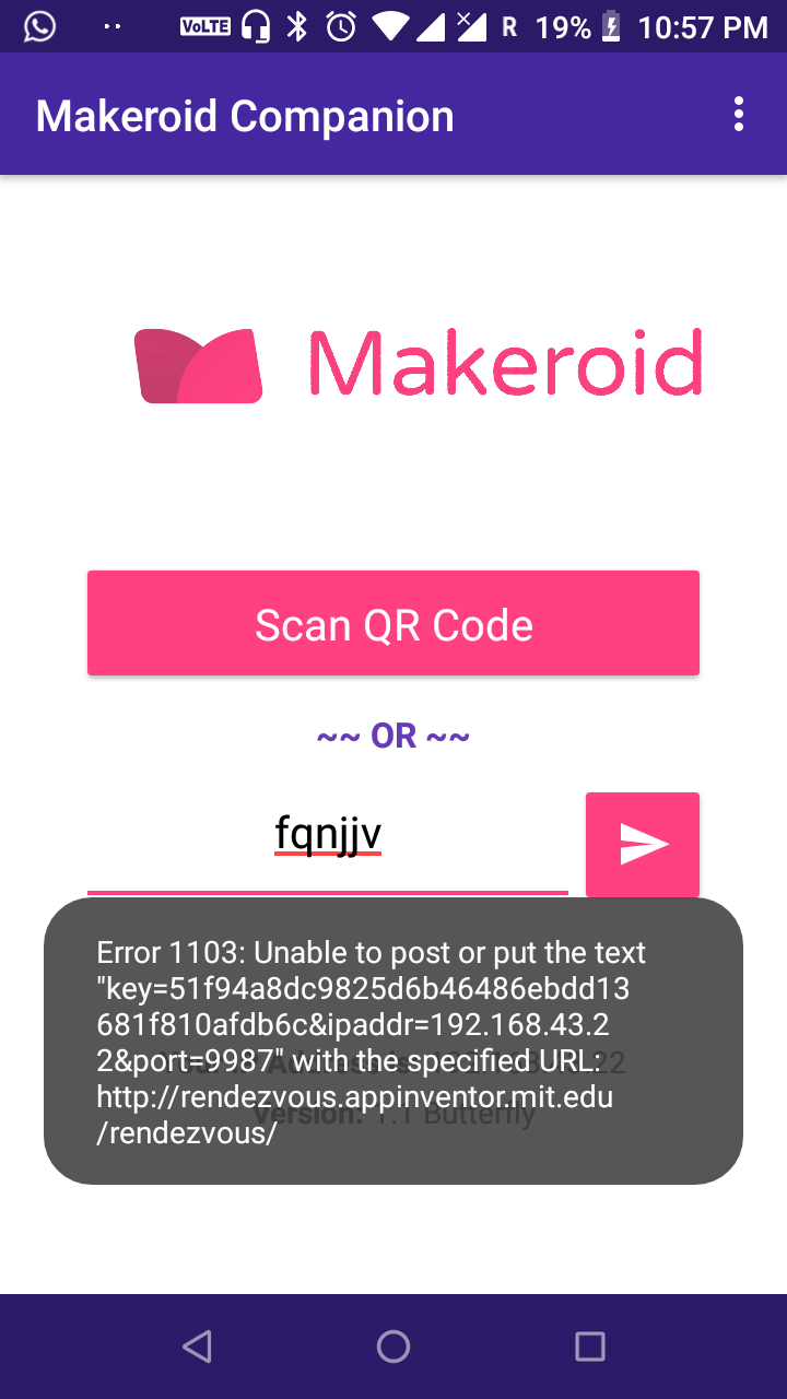 Live testing not working after new update - Bugs - Kodular Community