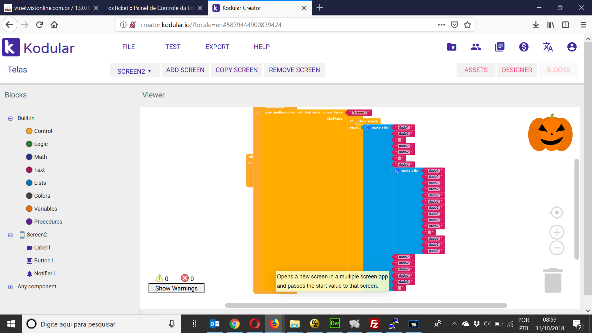 Change from MAKEROID to KODULAR - ERROR (resolved) - Discuss - Kodular ...