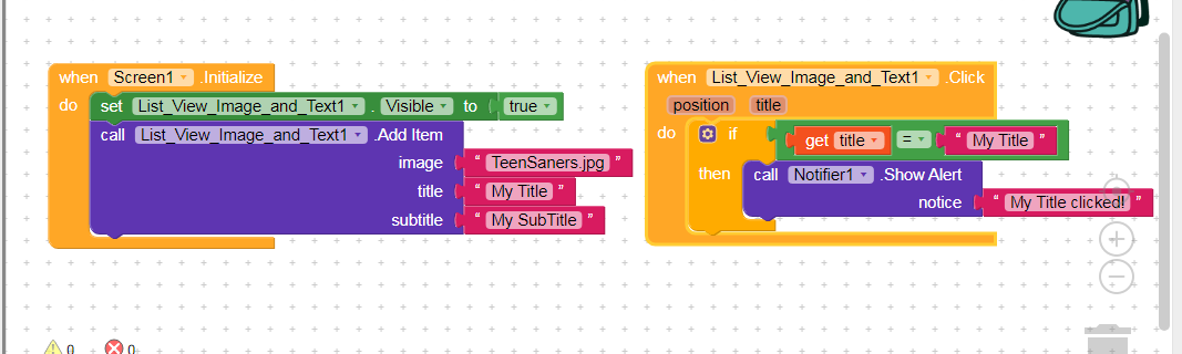 List View Image And Text has a bug - Bugs - Kodular Community