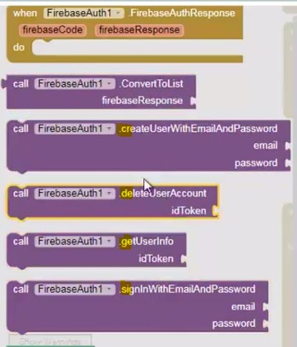 javascript - firebase onidtokenchanged function... Change Firebase Token Programmatically - Discuss - Kodular Community