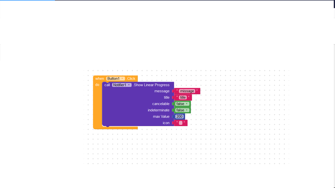 Using Linear Progress Dialog - Discuss - Kodular Community