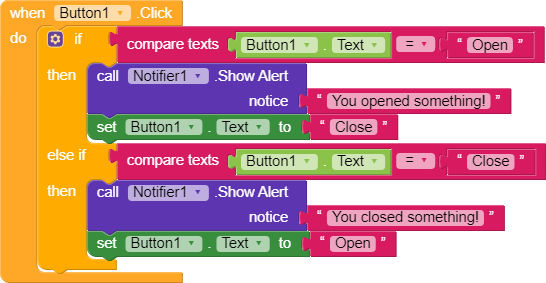 Open & Close Button - Discuss - Kodular Community