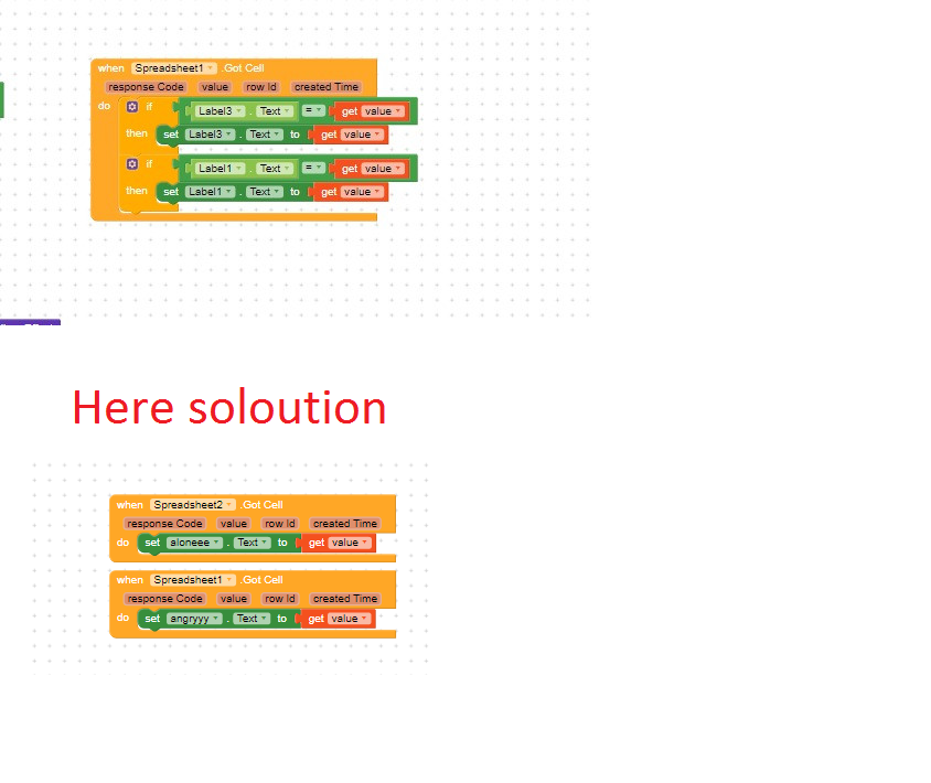 How can i set blocks in Airtable spreadsheet? - Discuss - Kodular Community