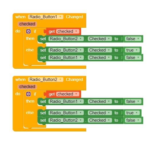 Bug: Radio Buttons are not working - Bugs - Kodular Community