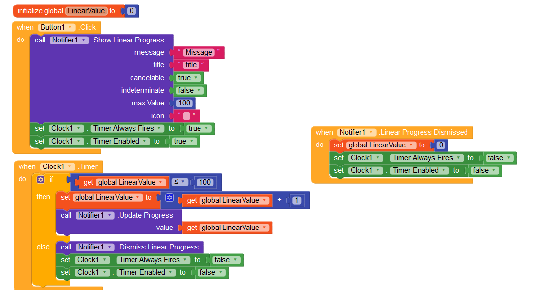 Using Linear Progress Dialog - Discuss - Kodular Community