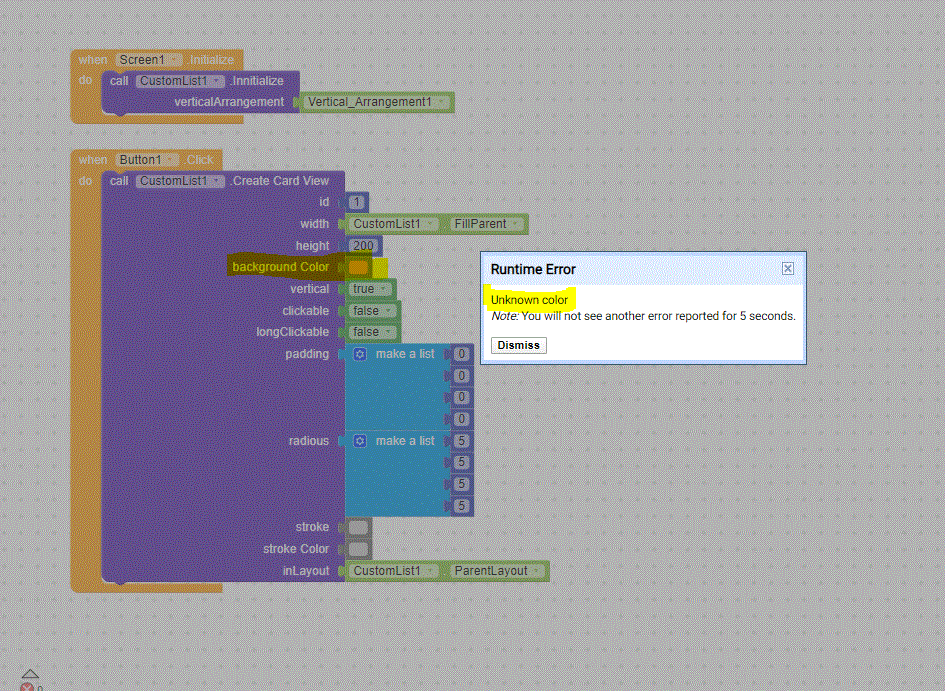 Getting error in custom listview extension - Discuss - Kodular Community