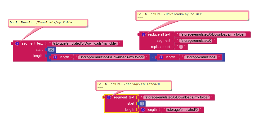 How to get internal storage path location - Discuss - Kodular Community