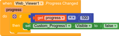 Getting Error in Custom progress - Discuss - Kodular Community