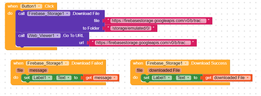 Download with firebase storage - Discuss - Kodular Community