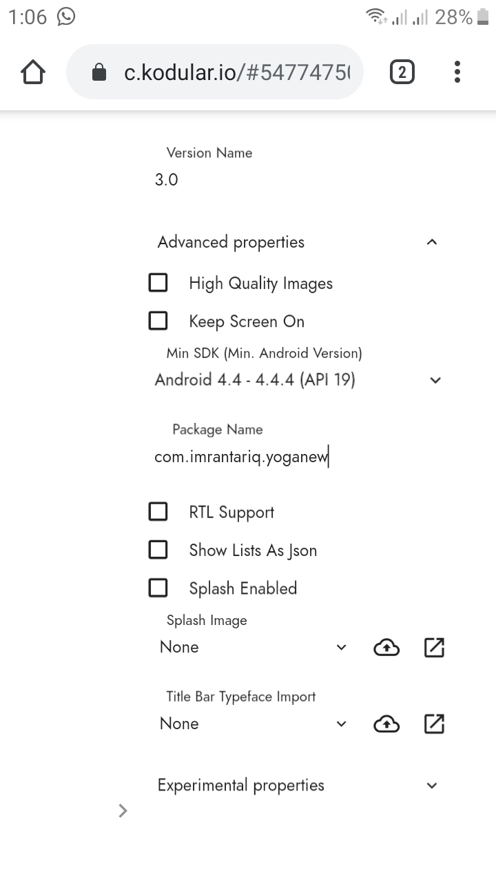 How to change package name of app? - Discuss - Kodular Community