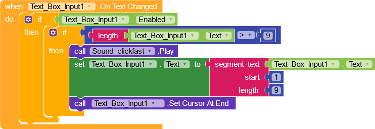 Limit the length in the text boxes - Discuss - Kodular Community
