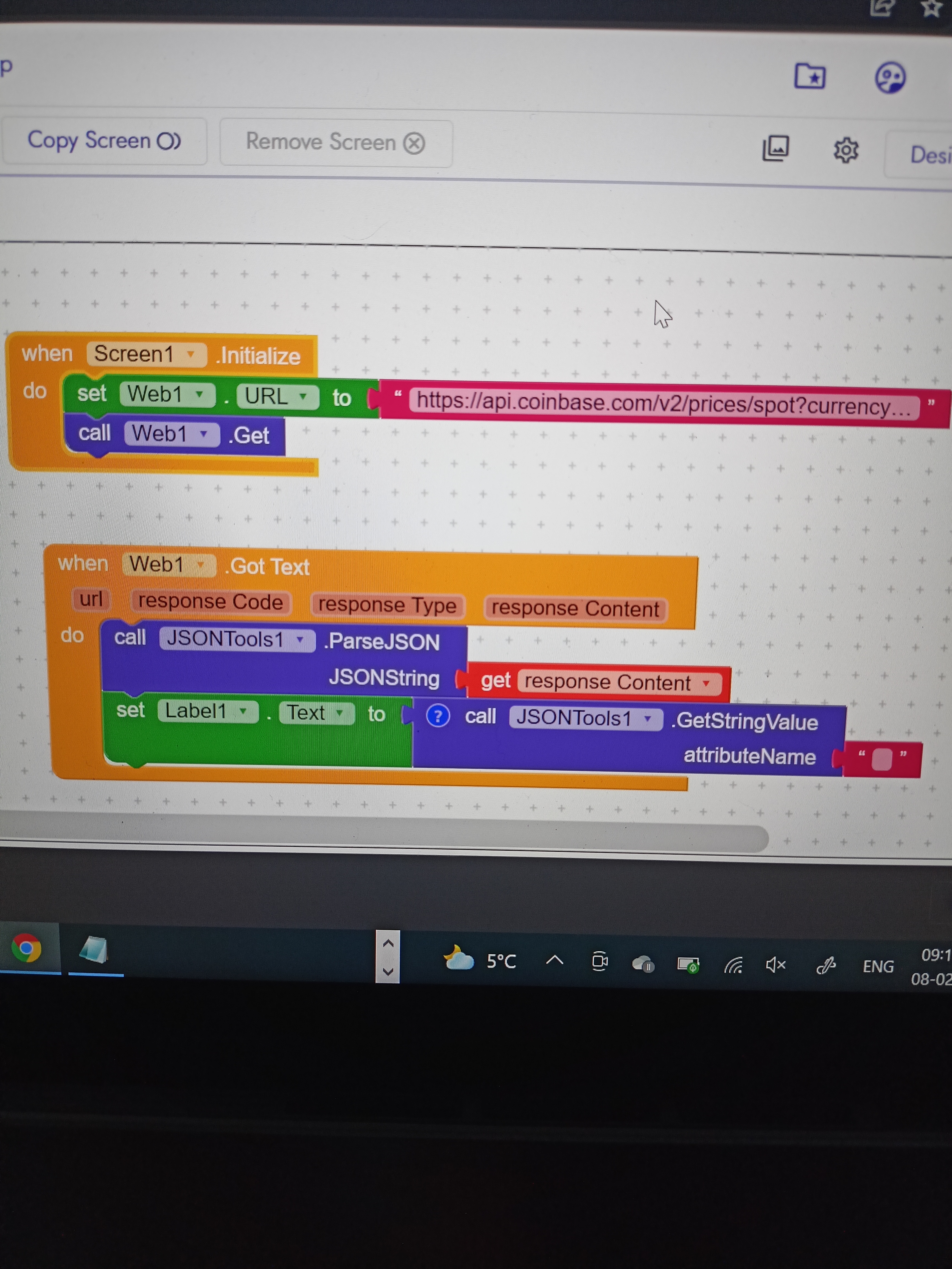 BTC Price in Label - Discuss - Kodular Community