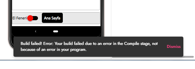Why my build is failed? What's error - Discuss - Kodular Community