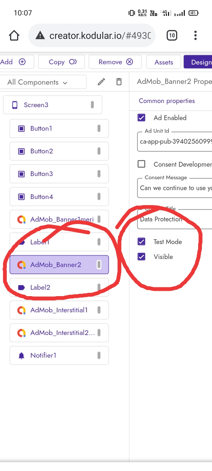 Admob Test Ads Not Load - Discuss - Kodular Community