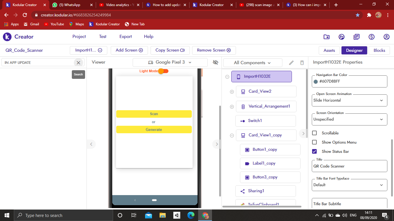 How to add update app dialog - Discuss - Kodular Community