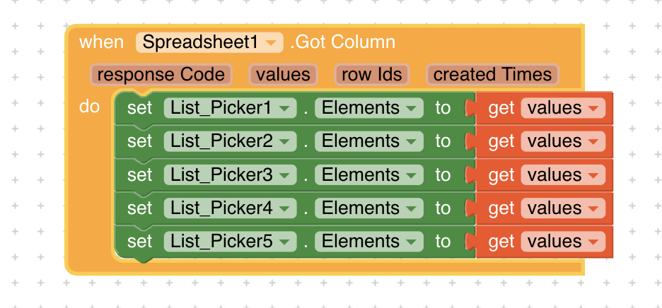 Spreadsheet doesn't work - Discuss - Kodular Community