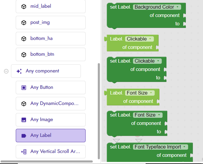 Request to help on Dynamic Card View - Discuss - Kodular Community