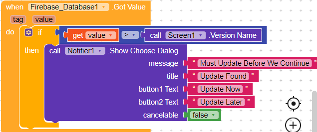 How to add update system - Page 3 - Guides - Kodular Community