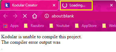 My Old Project Can't Build Now - Discuss - Kodular Community